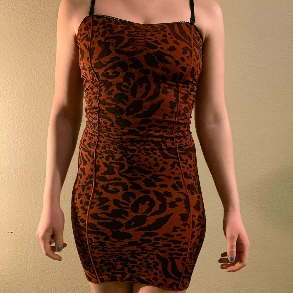 Free People Cheetah Dress